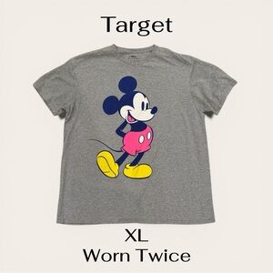 Target Mickey Mouse Gray T-Shirt